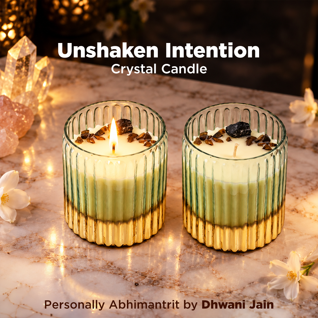 Unshaken Intention Crystal Candle – Silhouette Spice Fragrance