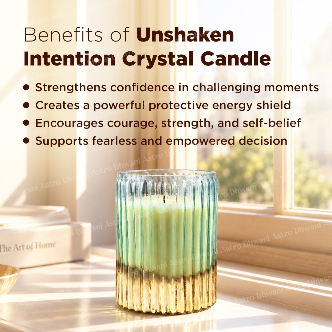 Unshaken Intention Crystal Candle – Silhouette Spice Fragrance