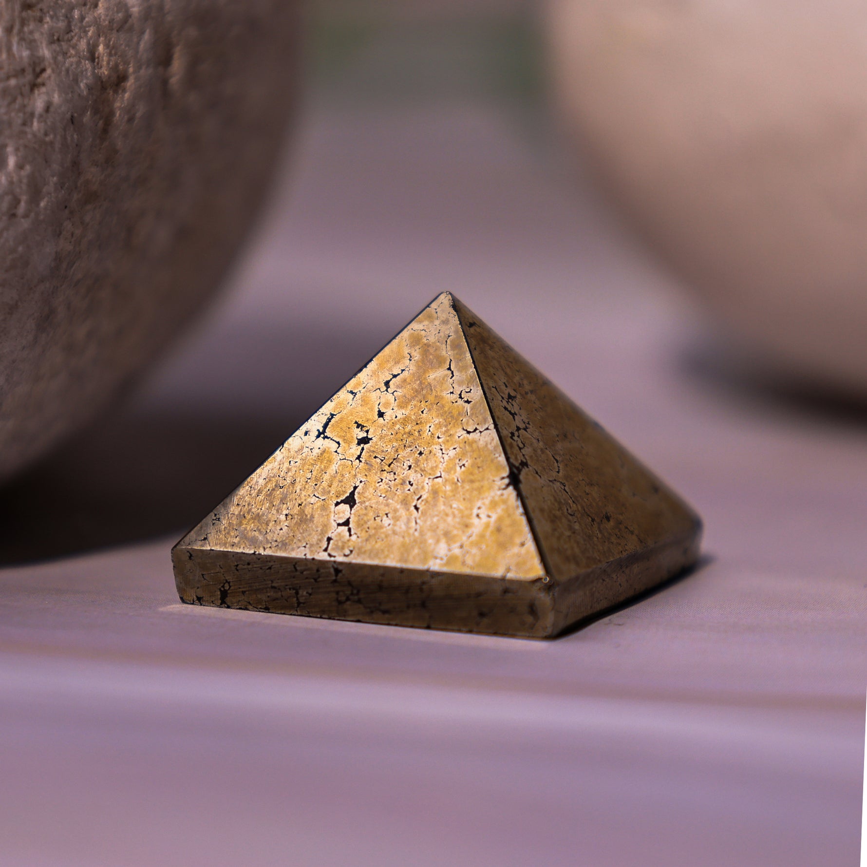 Pyrite Pyramid - Abhimantrit