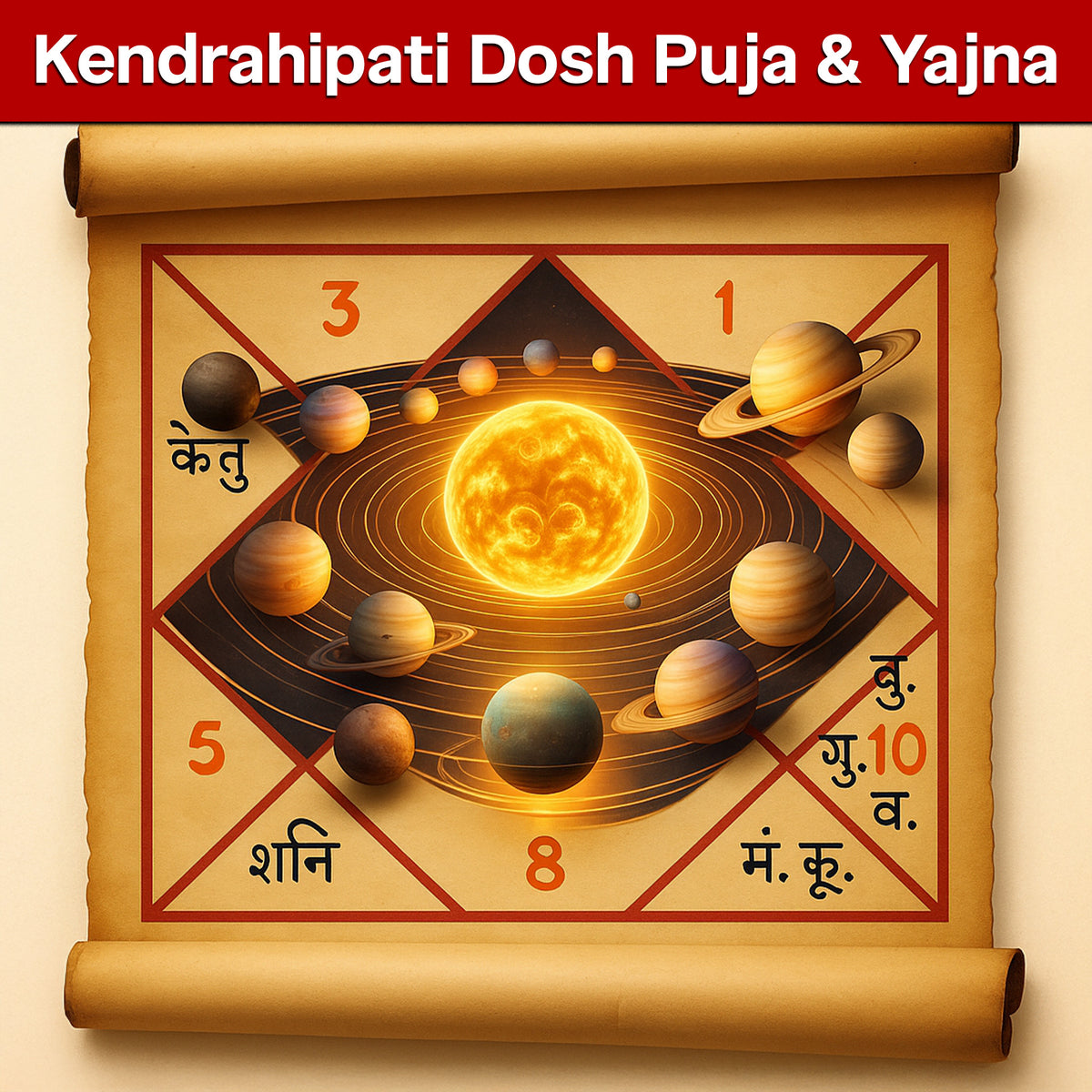 Kendrahapati Dosh Puja & Yajna