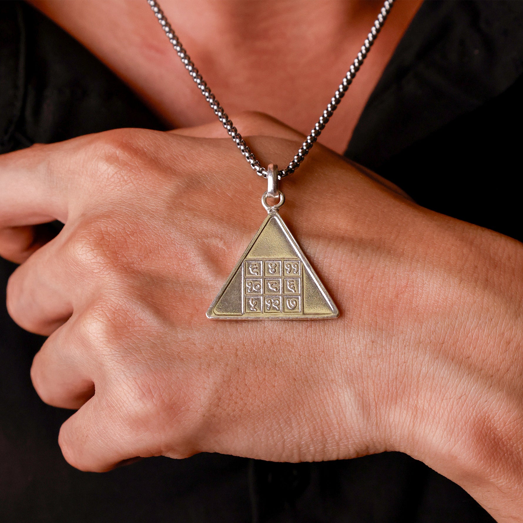 Pyra Hanuman Ji Yantra Pure Silver - Abhimantrit