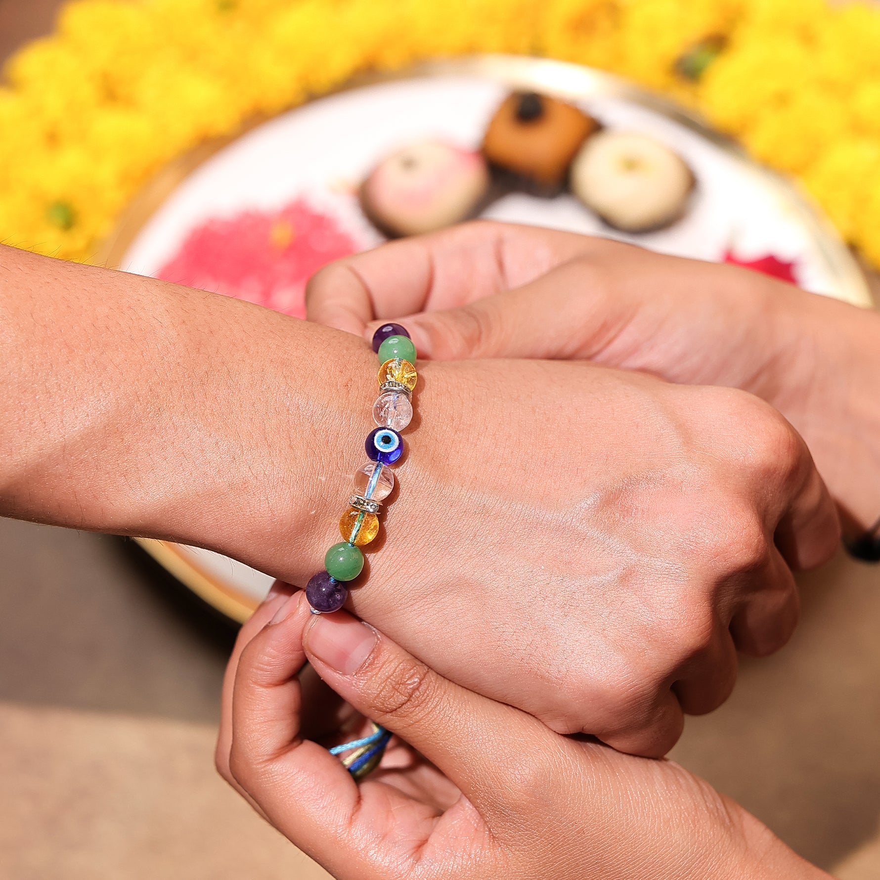 Samridhi Sutra Rakhi- Abhimantrit