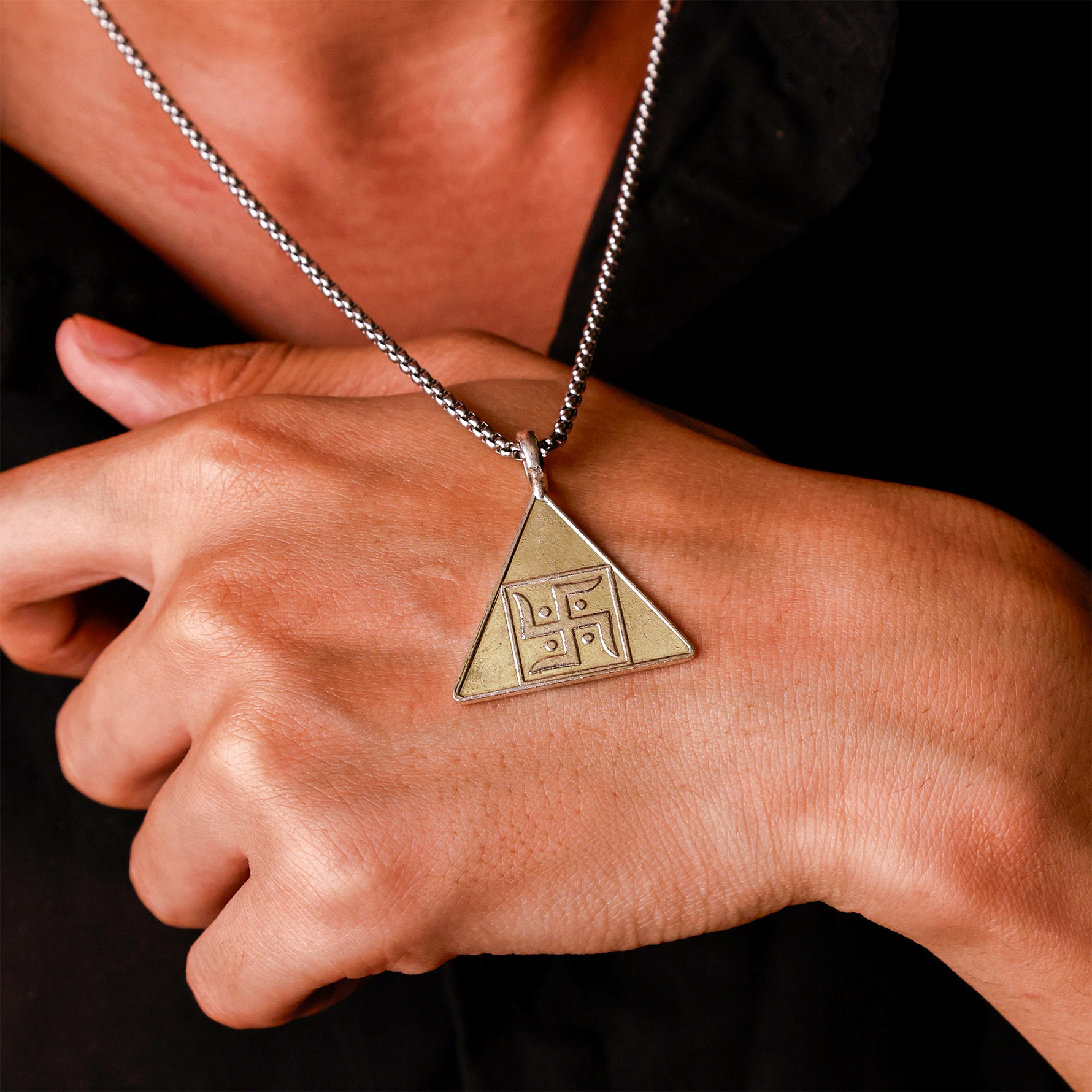 Pyra Trishakti Yantra Pure Silver - Abhimantrit