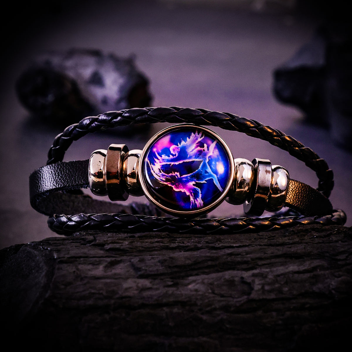 Gemini Leather Bracelet