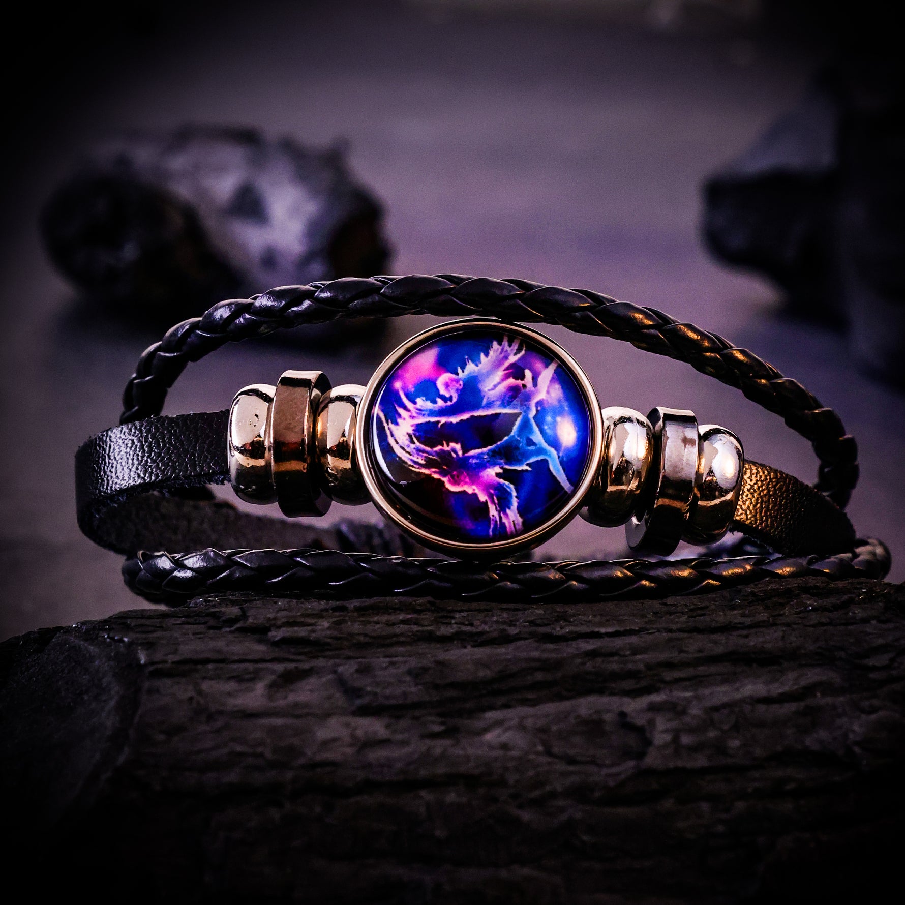 Gemini Leather Bracelet
