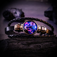 Gemini Leather Bracelet - Abhimantrit