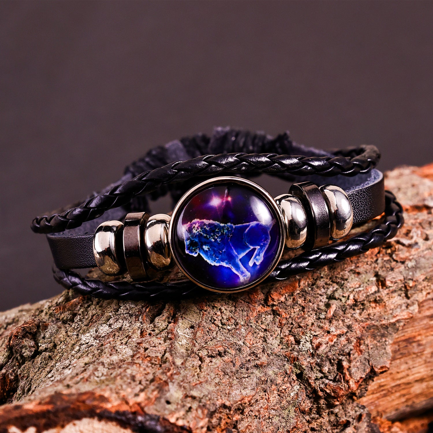 Leo Leather Bracelet
