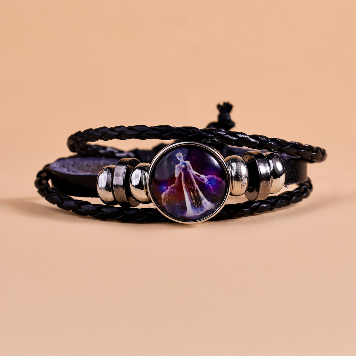 Virgo Leather Bracelet