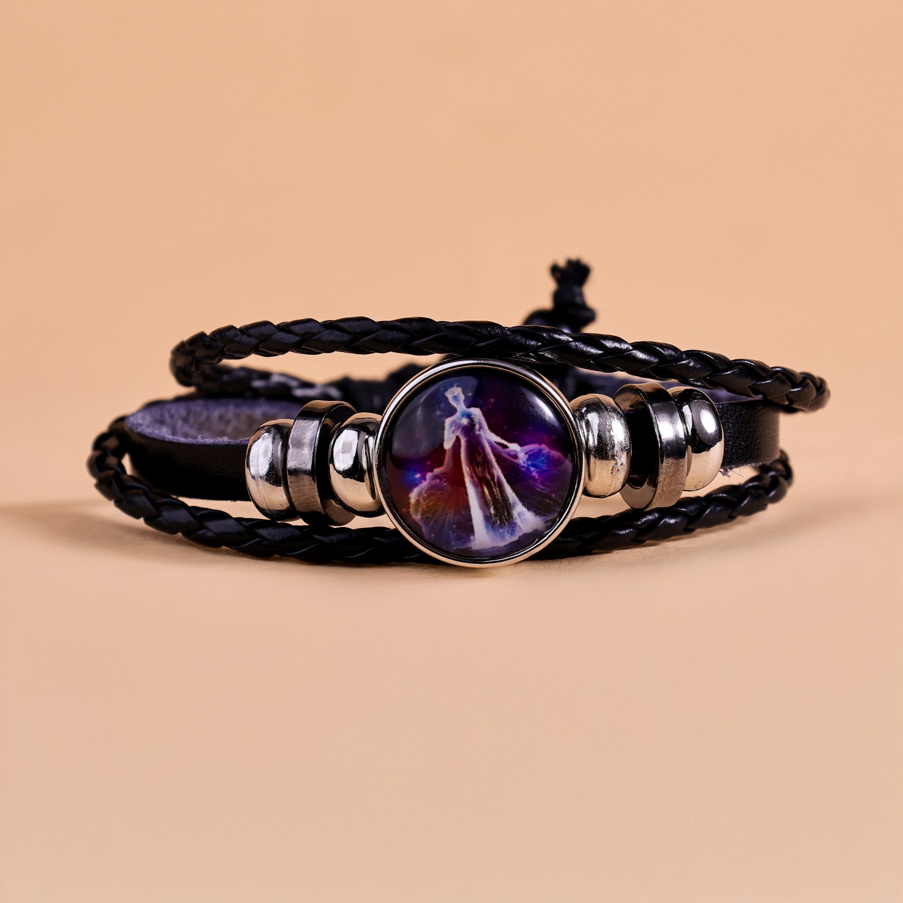 Virgo Leather BraceletVirgo Leather Bracelet - Abhimantrit