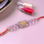 Clear Quartz Flower of Life Rakhi 