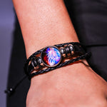 Cancer Leather Bracelet