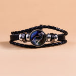 Capricorn Leather Bracelet