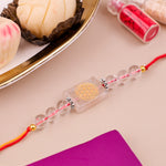 Clear Quartz Flower of Life Rakhi 