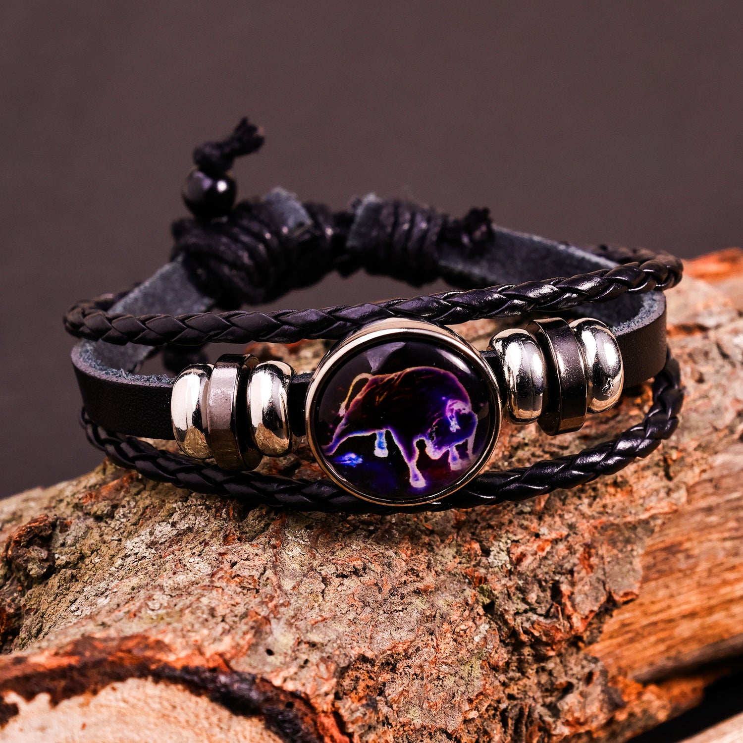 Taurus Leather Bracelet