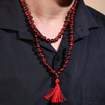Red Sandal Wood Mala