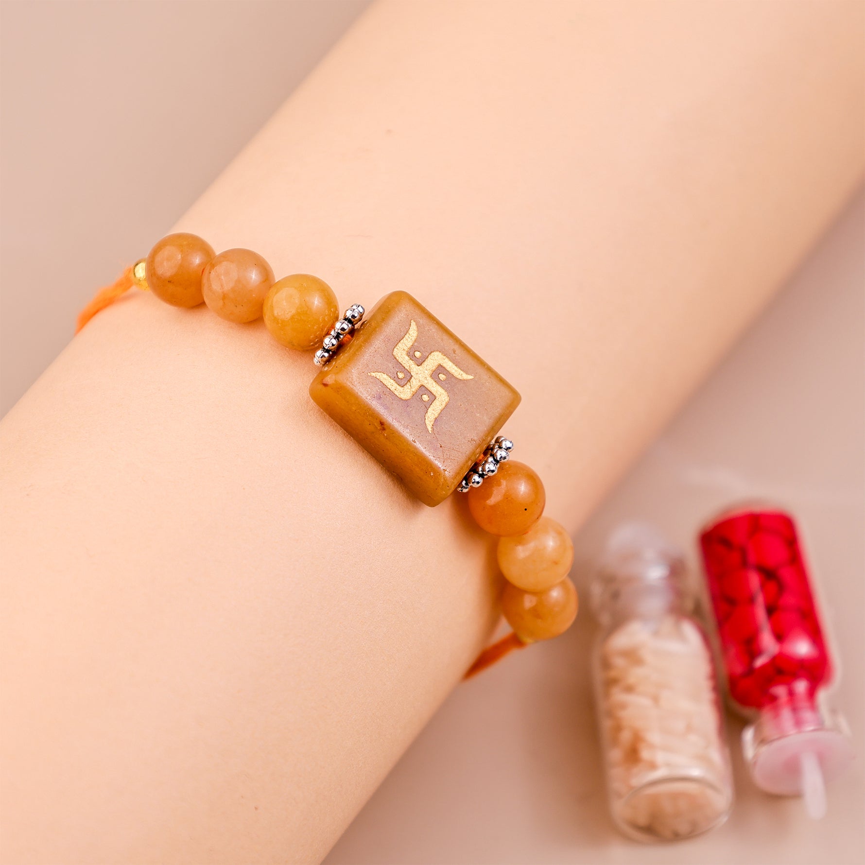 Swastik RakhiSwastik Rakhi - Abhimantrit