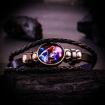 Aquarius Leather Bracelet