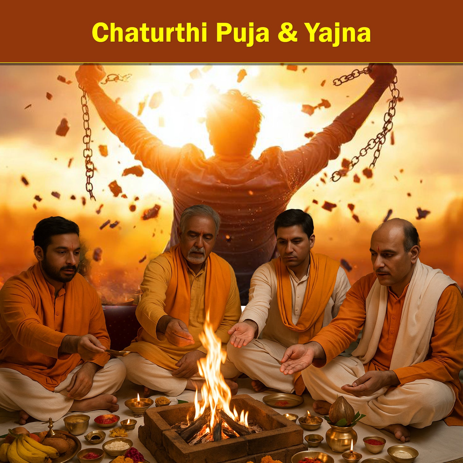 Chaturthi Puja & Yajna: Performed to Remove Vighnas (Obstacles) and for Smooth Accomplishments of Personal and Professional Tasks