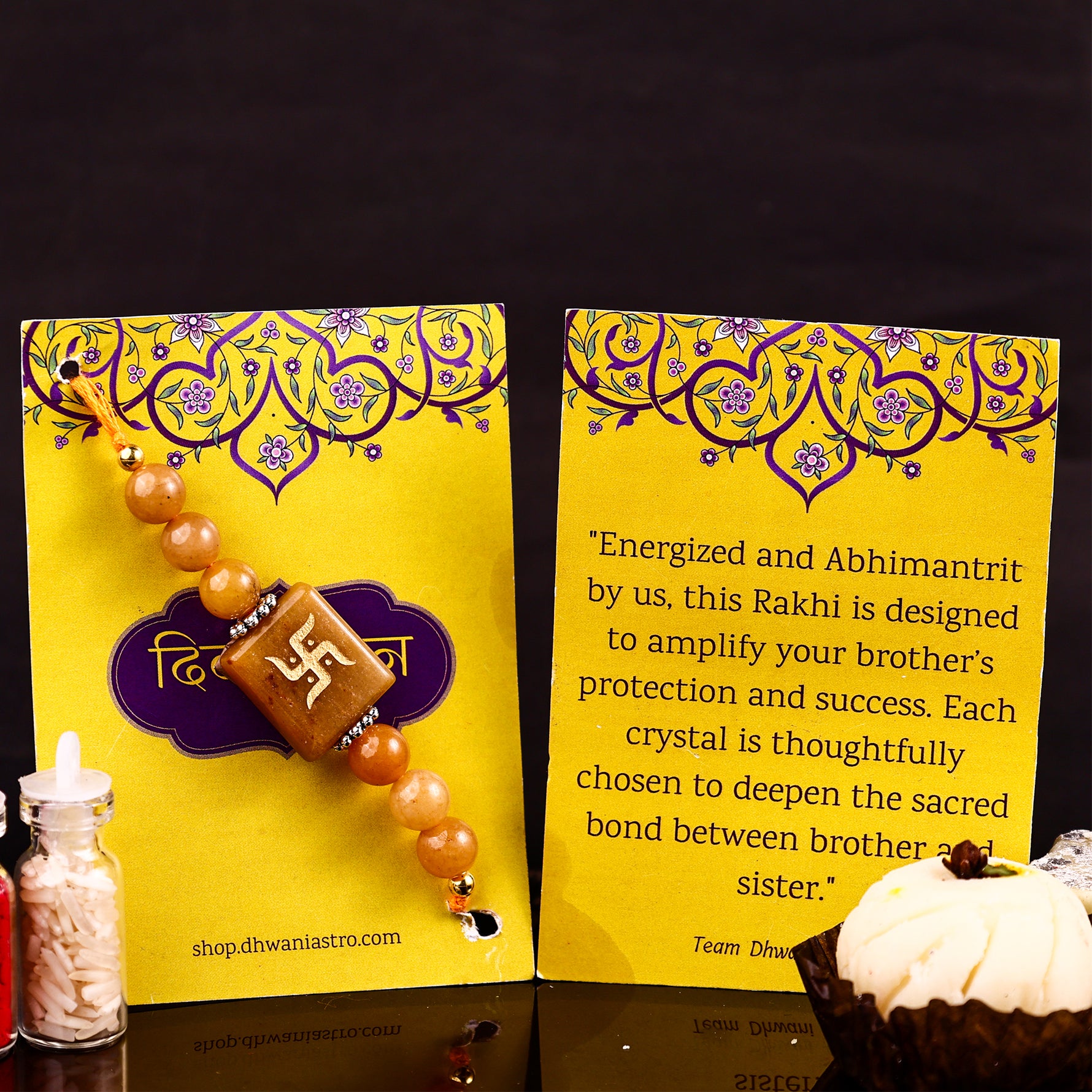 Swastik RakhiSwastik Rakhi - Abhimantrit