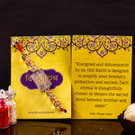 Clear Quartz Flower of Life Rakhi 