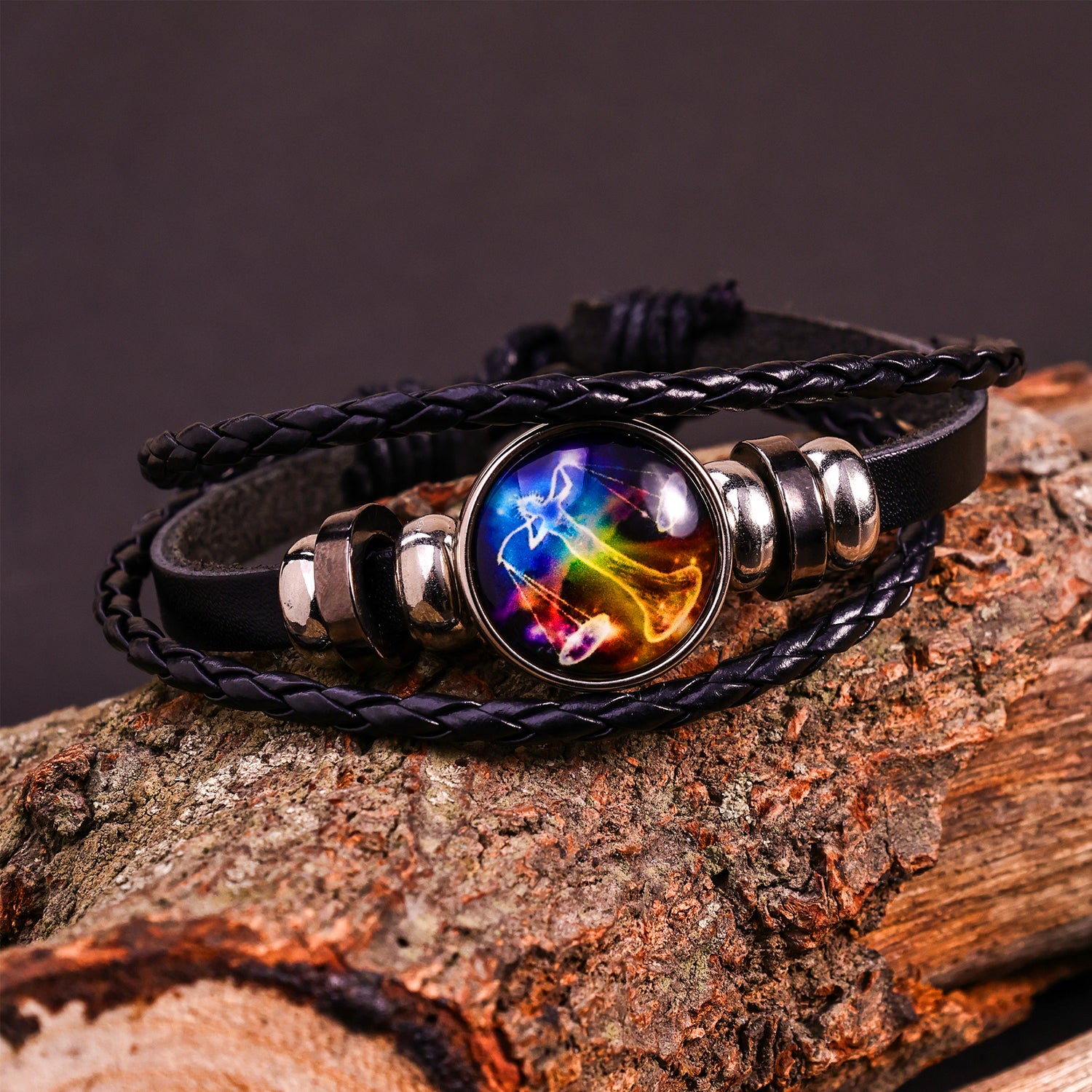 Libra Leather Bracelet
