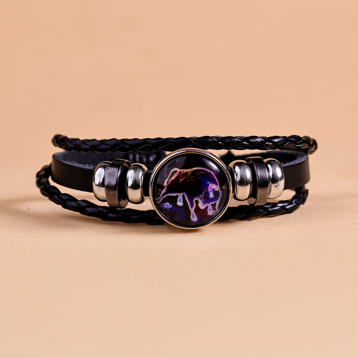 Taurus Leather Bracelet