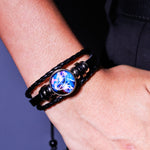 Gemini Leather Bracelet