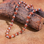 Silver Plated Divya Rudraksha Mala