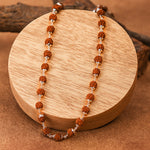 Silver Plated Divya Rudraksha Mala