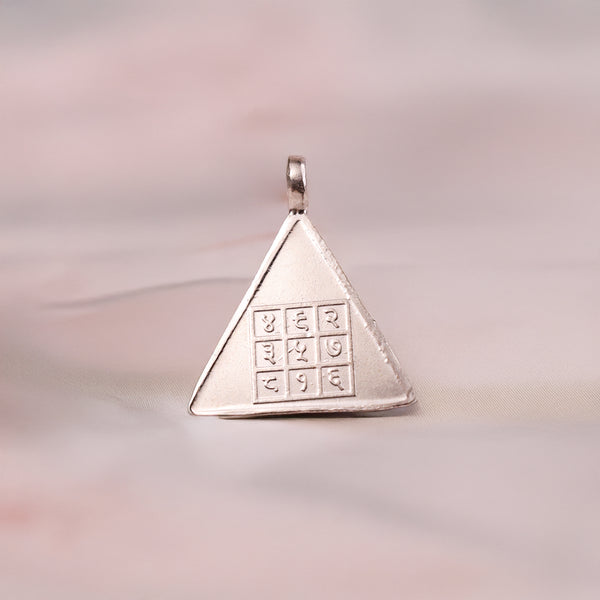 Pyra Chandra Yantra Pure Silver