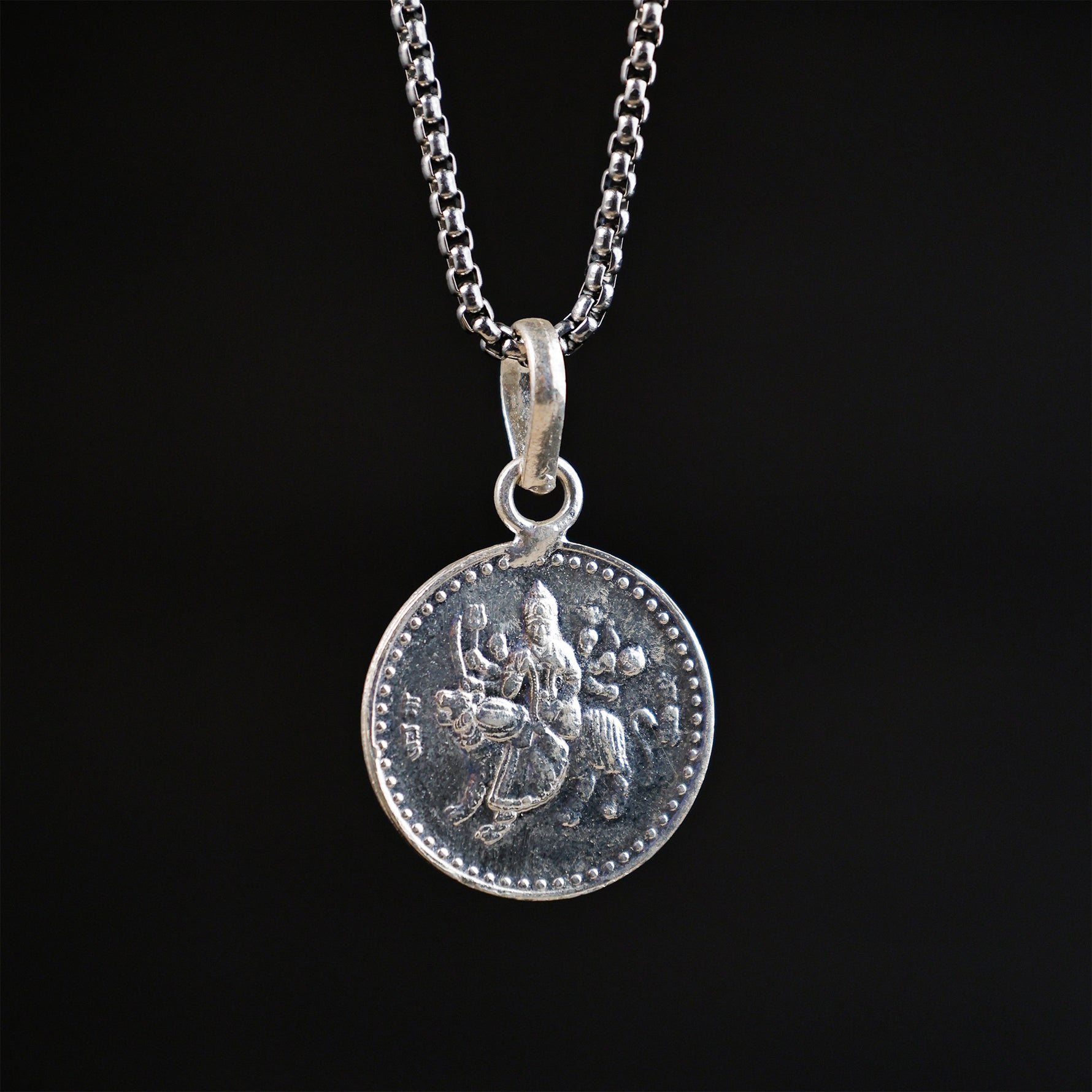 Ambe Maa Yantra Pure Silver - Abhimantrit
