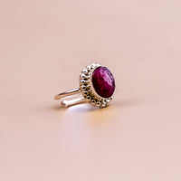 Ruby Ring - Abhimantrit & Certified