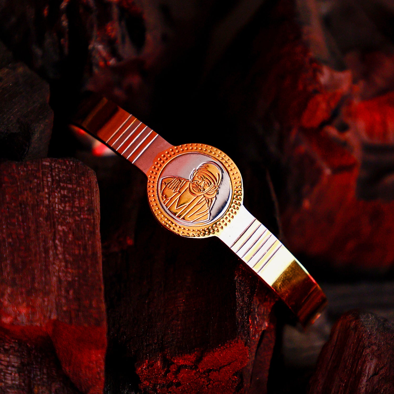 Sai Baba Kada  (IGP Gold Plating) – Abhimantrit