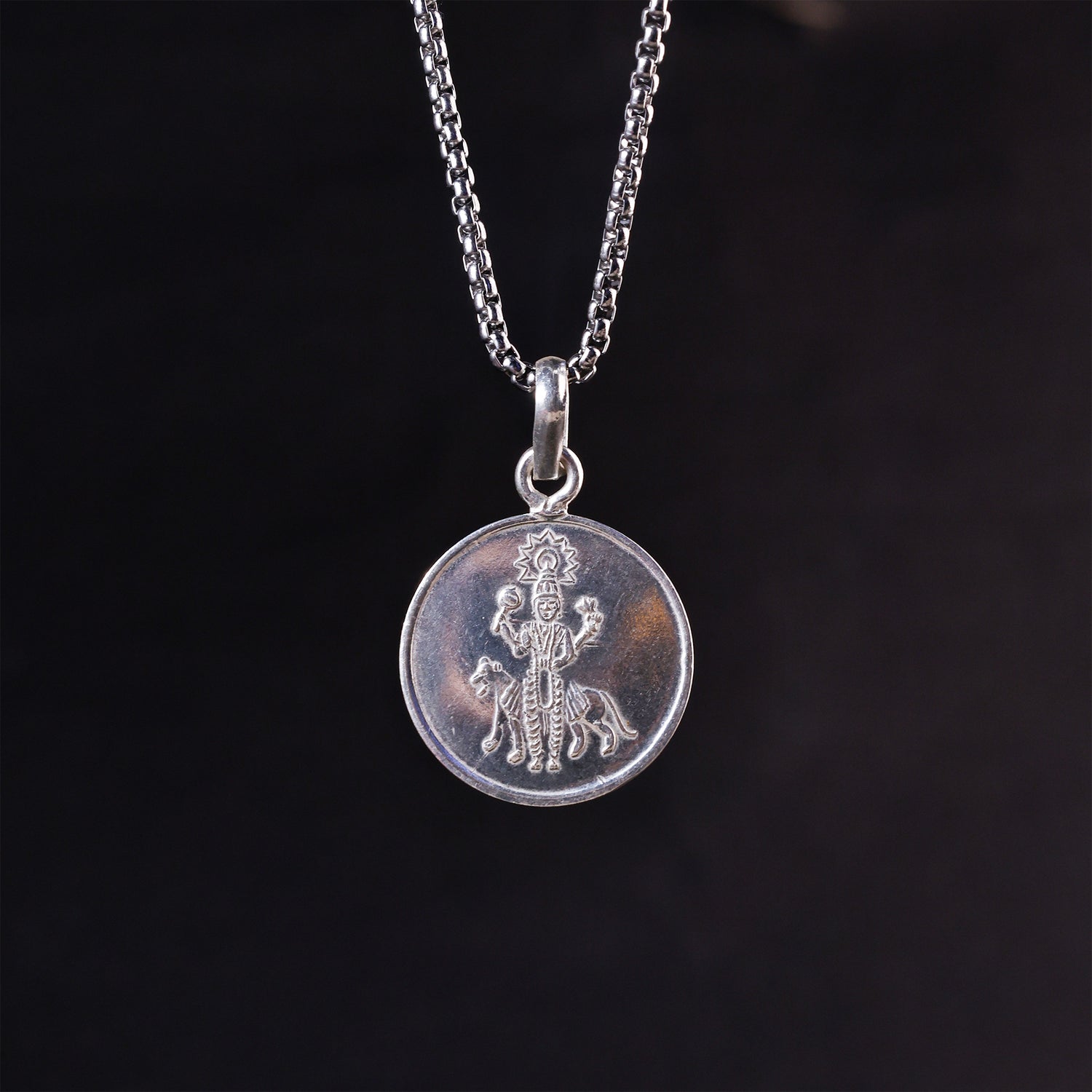 Shree Rahave Yantra Pure Silver - Abhimantrit