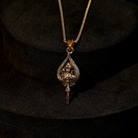 IGP Plating Lord Murugan with Gold Chain Pendant