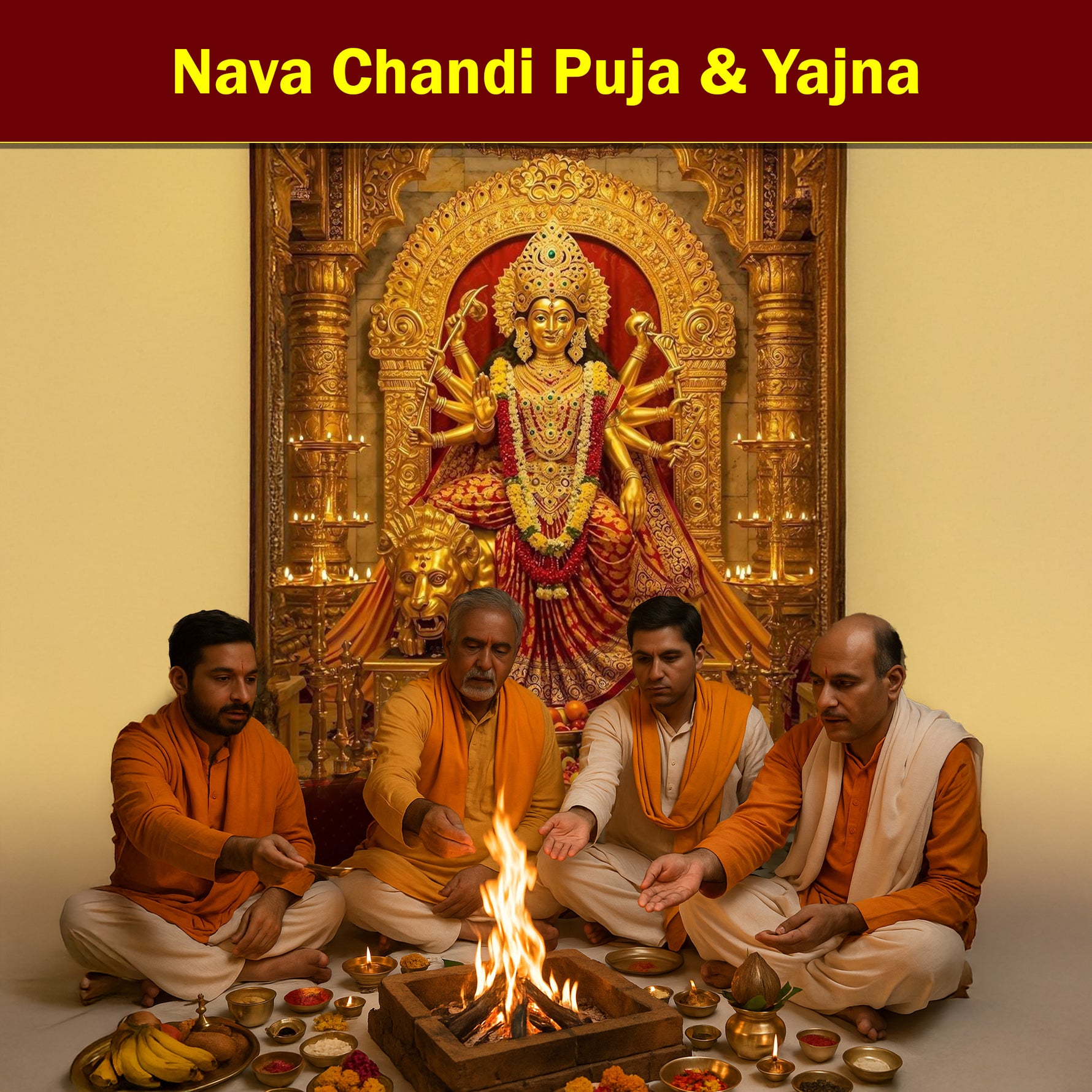 Nava Chandi Puja & Yajna: To Invoke Goddess Durga's Blessings for Removing Major Obstacles, Ensuring Protection and Gaining Overall Prosperity