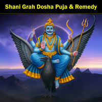 Shani Grah Puja & Remedy:Shani Grah Puja & Remedy For Shani Graha Dosha Shanti, Shani Shanti Puja, Sadhesati Puja