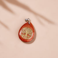 Sunstone Life of Tree Pendant