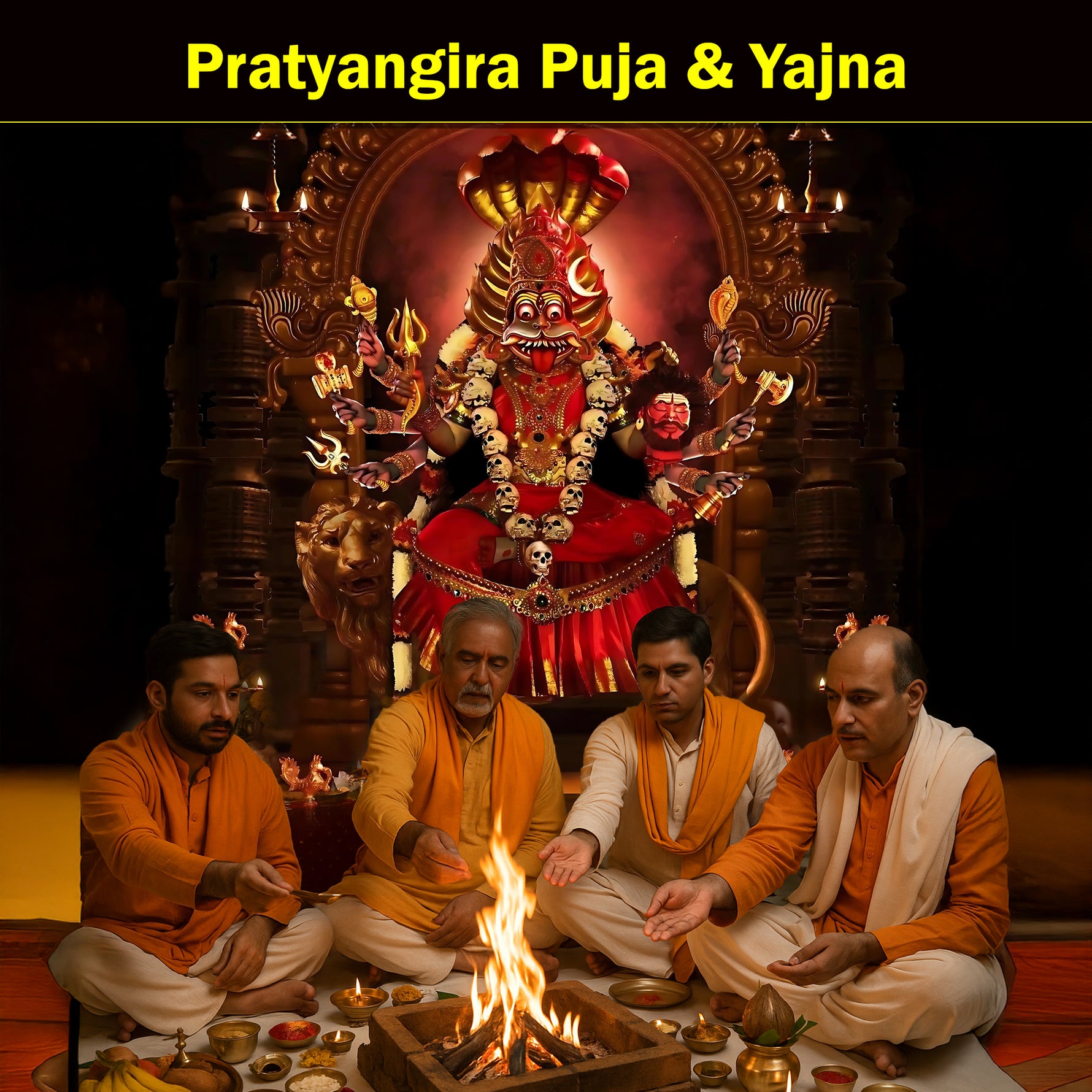 Pratyangira Puja & Yajna: Harness Divine Protection and Remove Obstacles for A Prosperous Life