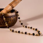Karungali Beads Malai Silver