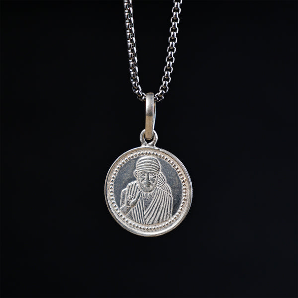 Sai Yantra Pure Silver Pendant