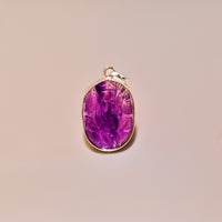 Amethyst Ganesha Pendant
