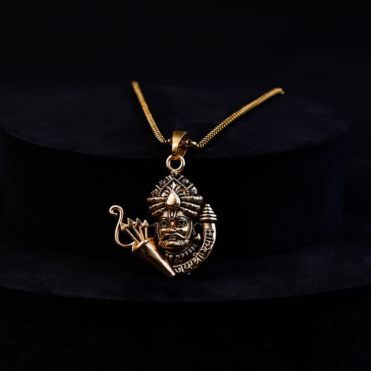 IGP Platting Khatu Shyam Pendent - Abhimantrit
