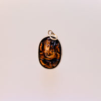 Tiger Eye Ganesh Pendant