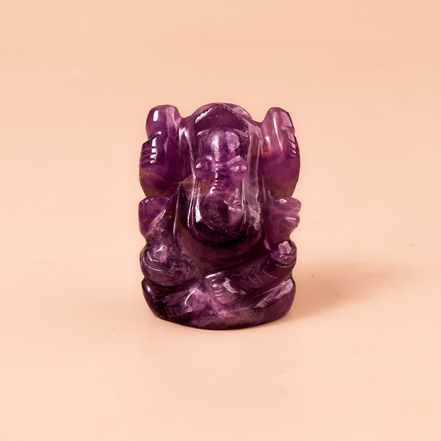 Amethyst Ganesh ji  - Abhimantrit & Certified