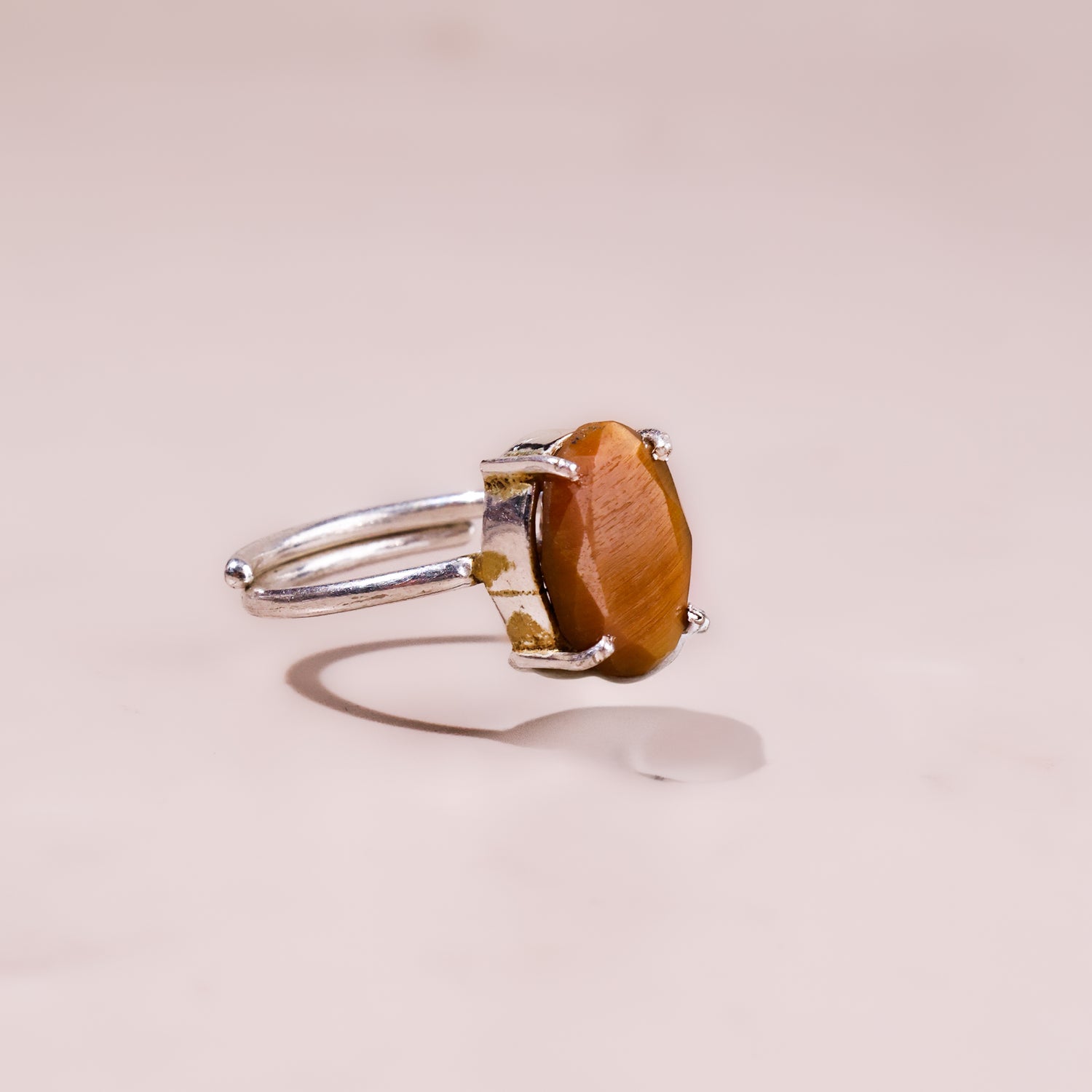 Tiger Eye Ring - Abhimantrit & Certified