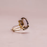 Smoke Quartz Ring - Abhimantrit & Certified