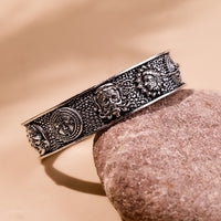 Nav Grah Kada (Silver Oxidize) - Abhimantrit