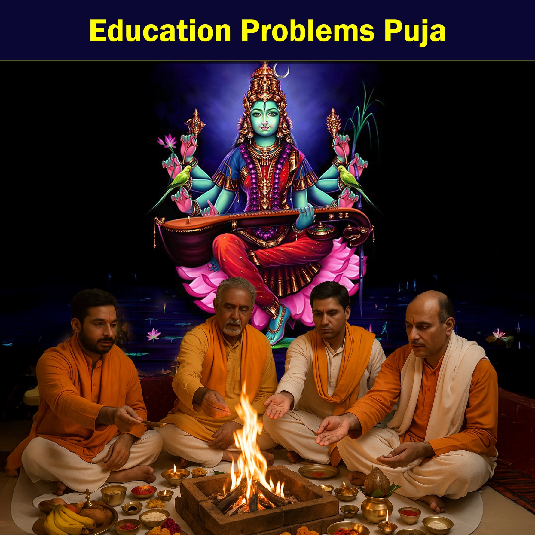 Education Problems Puja: Achieve IAS & IPS Exam Success with Powerful Exam Success Rituals