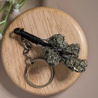 Pyrite Keychain